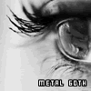 metal goth eye