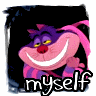 im not all here myself cheshire cat