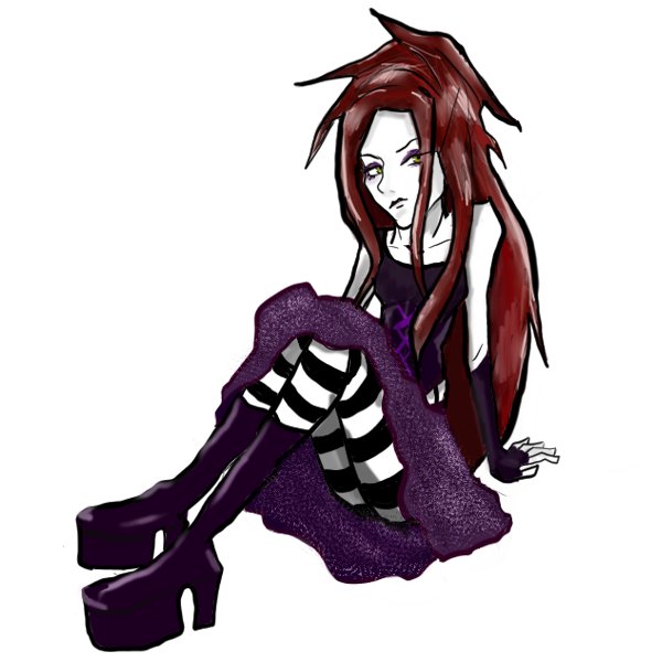 malice sitting and looking at you