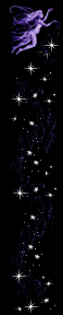 purple fairy and sparkles left side gif