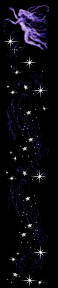 purple fairy and sparkles right gif